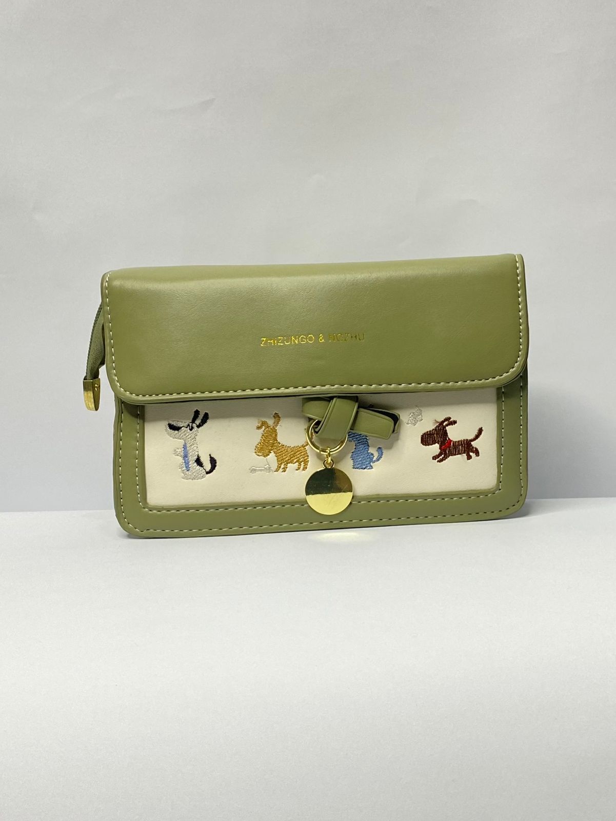 Embroidered Crossbody Bag